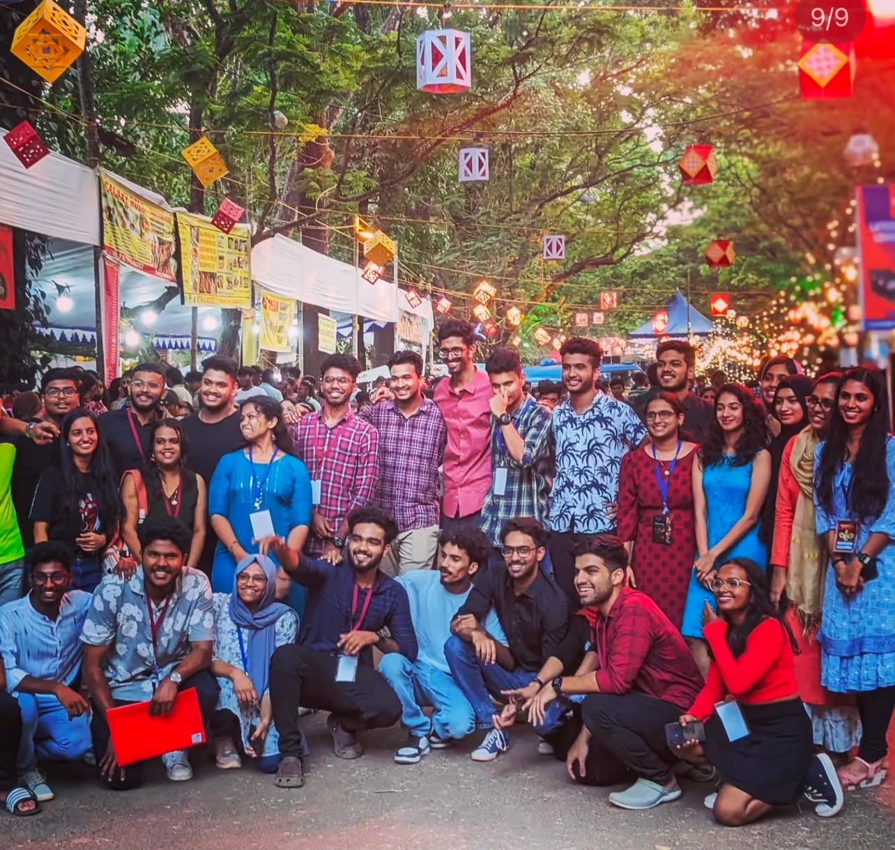 Ragam 2023 festival team at NIT Calicut
